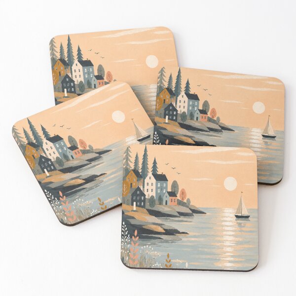 Item preview, Nordic Horizon designed and sold by MariaLouise-Art.