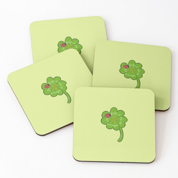 Item preview, Lucky Clover with a Little Ladybug designed and sold by Debby-Art.