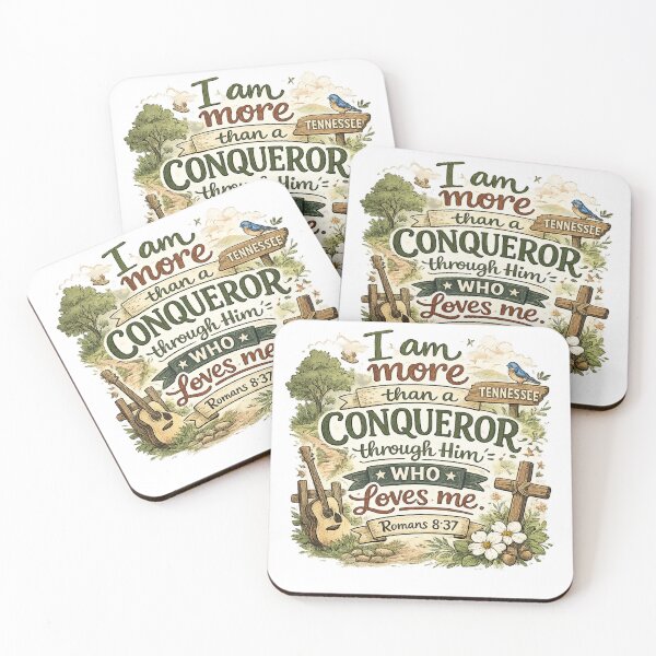Item preview, I Am More Than A Conqueror designed and sold by BRS2022.