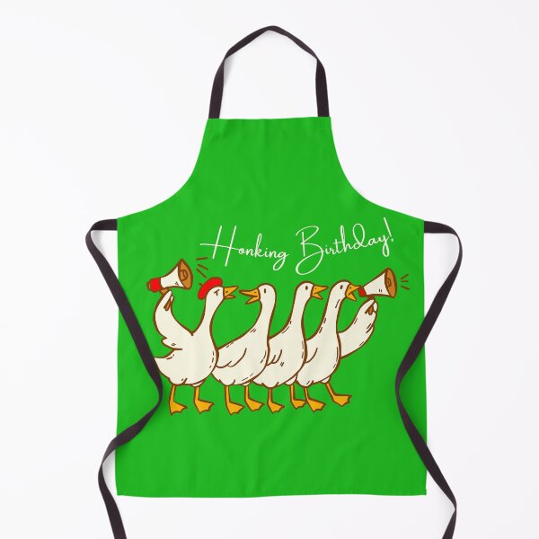 Item preview, Honking Birthday! - Funny Birthday Gift Ideas with Geese designed and sold by Wordfall.
