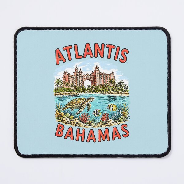 Item preview, Atlantis Bahamas Colorful Resort  designed and sold by HowToCanadian.