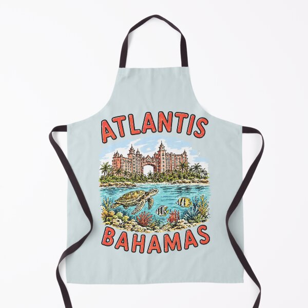 Item preview, Atlantis Bahamas Colorful Resort  designed and sold by HowToCanadian.