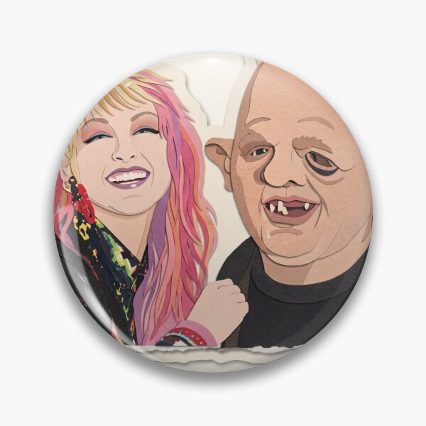 Item preview, Cartoon Cyndi Lauper & Sloth designed and sold by TeamFeldman.