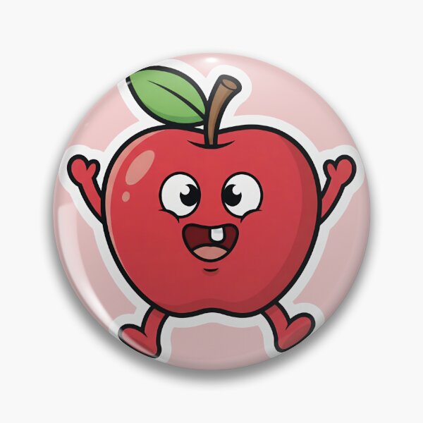 Item preview, Little Apple, Big Joy sticker  designed and sold by Designertanya.