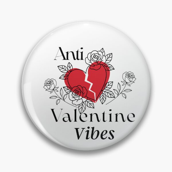 Item preview, Anti Valentine's Broken Heart with Roses | Heartbreak Aesthetic Gift designed and sold by luckyhue.