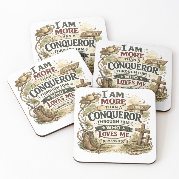 Item preview, I Am More Than A Conqueror designed and sold by BRS2022.