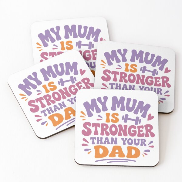 Item preview, My mum is stronger than your dad designed and sold by NinaBabyWorkout.