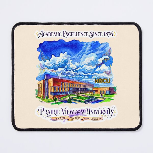 Item preview, Prairie View A&M University ENCARB Watercolor Illustration designed and sold by EvergreenPark - Tee Studio.