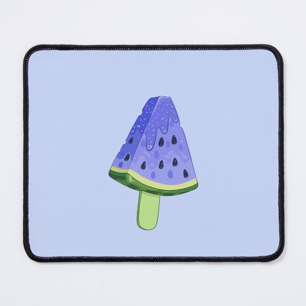 Item preview, Cute Blue Watermelon Ice Cream Kawaii Summer Sticker designed and sold by Debby-Art.