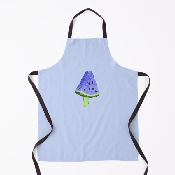 Item preview, Cute Blue Watermelon Ice Cream Kawaii Summer Sticker designed and sold by Debby-Art.