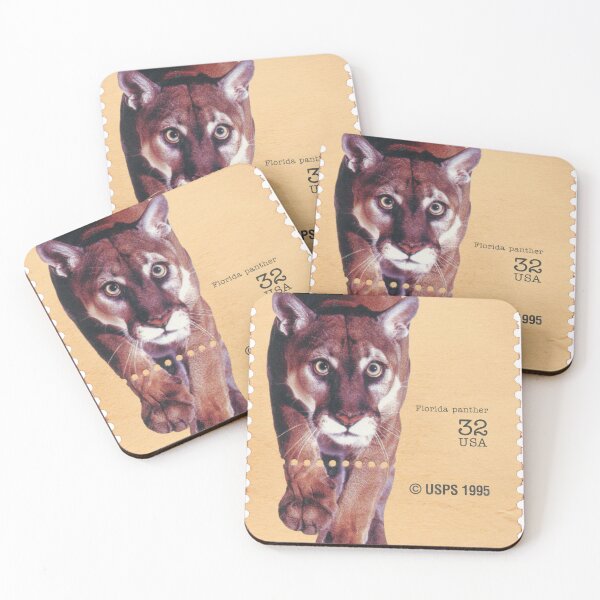Item preview, USA Endangered Species- Florida Panther designed and sold by brightsouls.