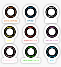 F1 2018 Tyres Sticker
