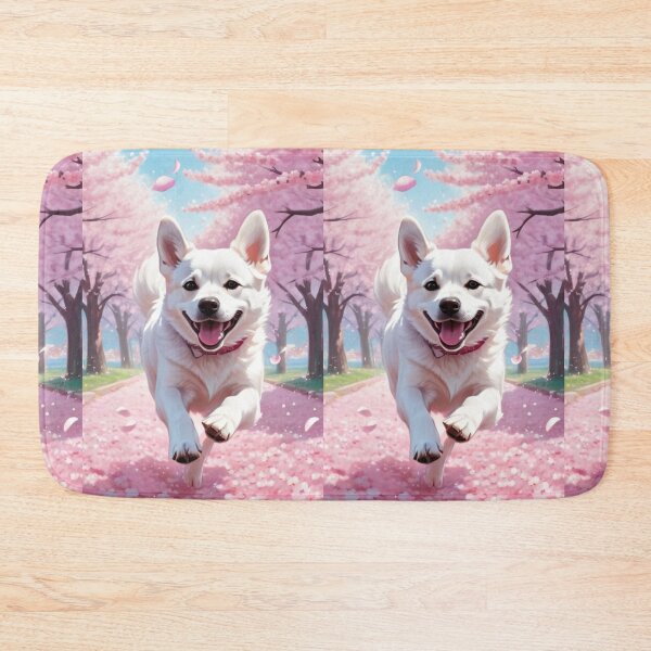 Item preview, Animals - Shiba Inu Dog, Spring Joy under the Cherry Blossoms designed and sold by DoodyPets.