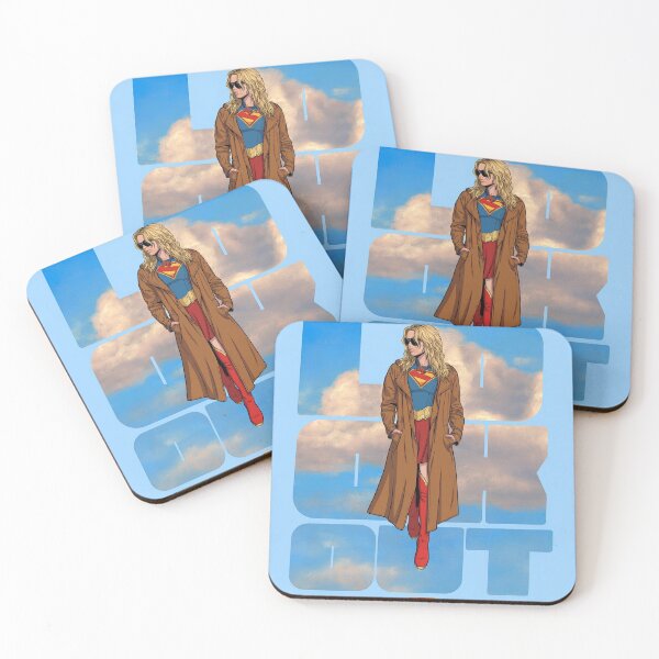 Item preview, Supergirl Movie designed and sold by BlockyBeasts.