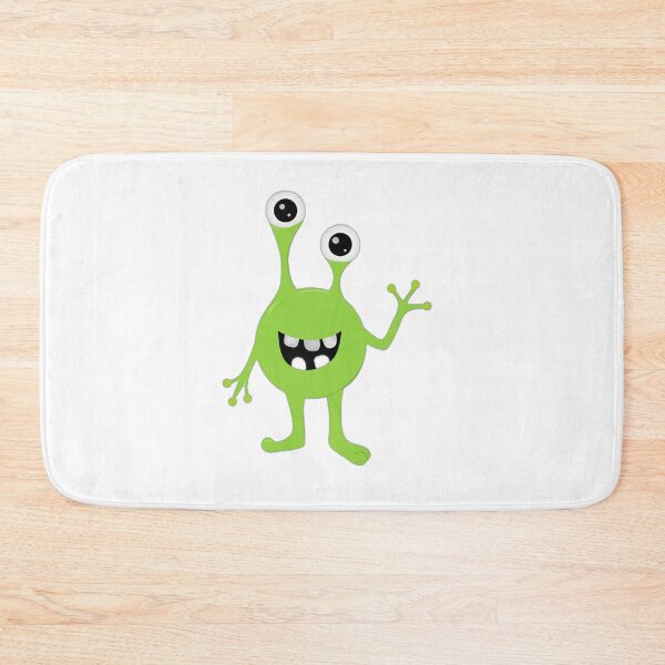 Item preview, Cute Two-Eyed Alien Character Illustration designed and sold by DailyDoodlesBySumbul.