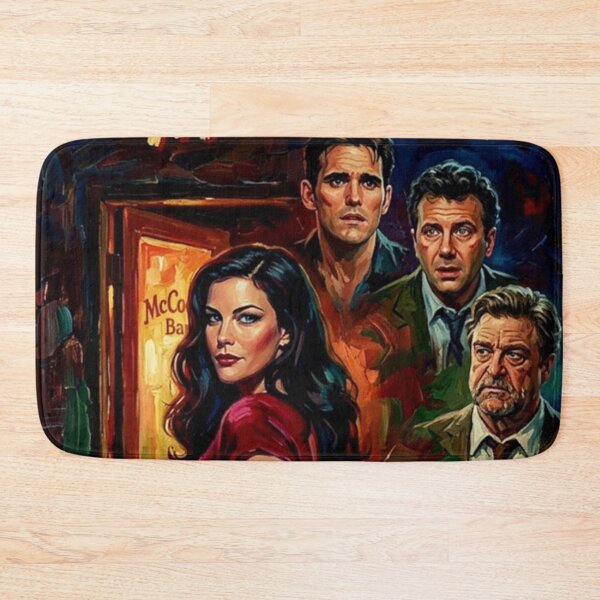 Item preview, One Night at McCool's Retro Neo-Noir Crime Comedy Tribute Art Movie Poster designed and sold by Art's Diner.