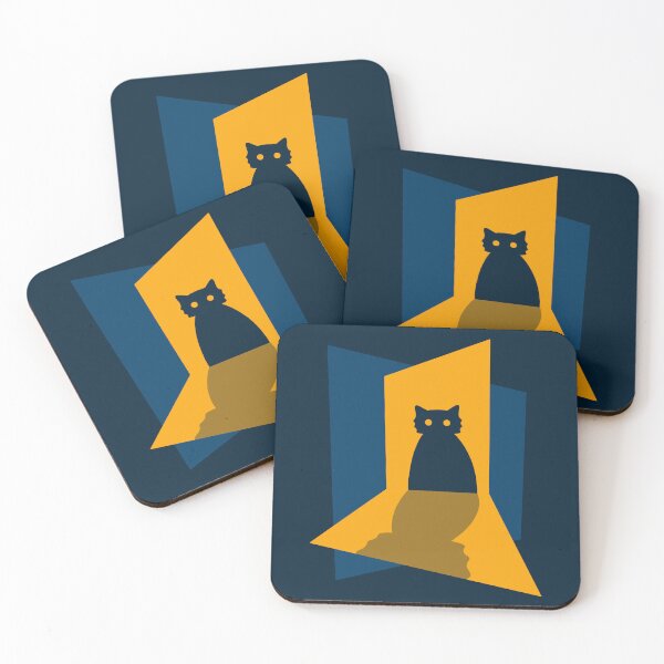 Item preview, Scary Cat in Doorway designed and sold by Sollomio.
