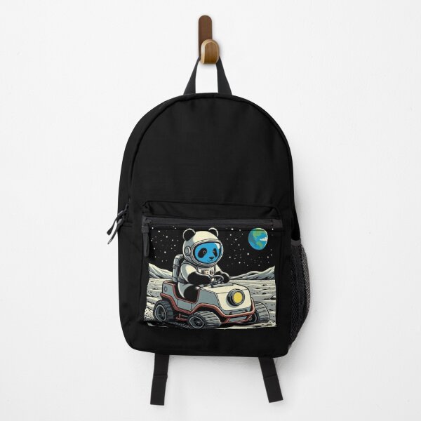 Item preview, Astronaut Panda on Lunar Rover – Cosmic Adventure Design designed and sold by Dogandesighn.