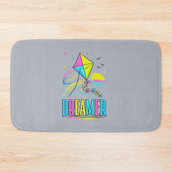 Item preview, Dreamer Colorful Kite Graphic T-Shirt | Summer Positive Vibes designed and sold by Aimetoi.