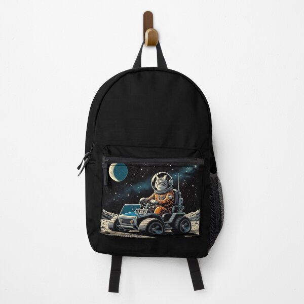 Item preview, Astronaut Cat on Lunar Rover – Cosmic Fantasy Design designed and sold by Dogandesighn.