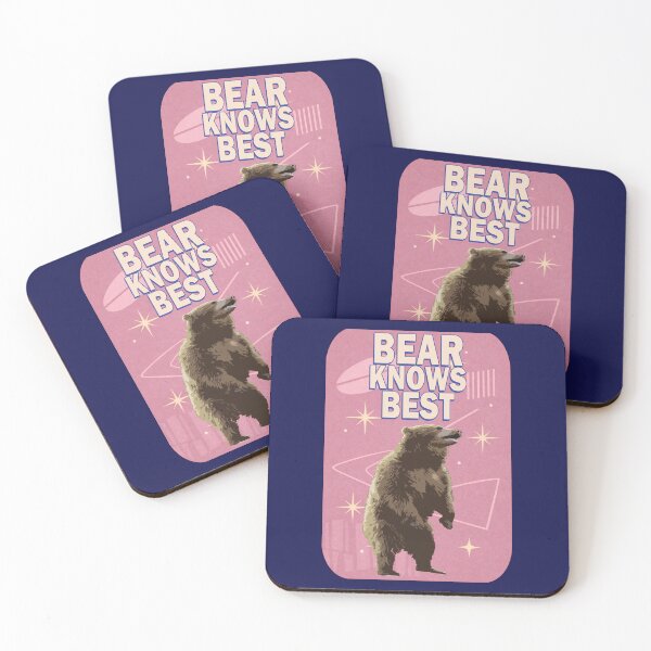 Item preview, Bear Knows Best! - Feminist designed and sold by Qweird Artistry.