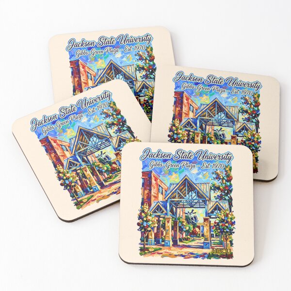 Item preview, Jackson State University Gibbs Green Plaza Impressionist Oil Painting Style designed and sold by EvergreenPark - Tee Studio.