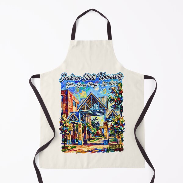 Item preview, Jackson State University Gibbs Green Plaza Impressionist Oil Painting Style designed and sold by EvergreenPark - Tee Studio.