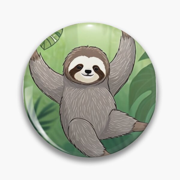 Item preview, Animals - Sloth, Artistic Representation for Children designed and sold by DoodyPets.
