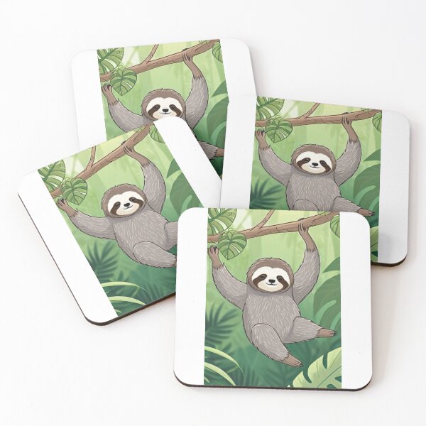 Item preview, Animals - Sloth, Artistic Representation for Children designed and sold by DoodyPets.