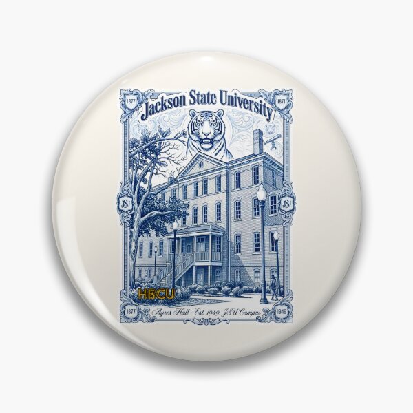 Item preview, Jackson State University Ayres Hall Vintage Engraving Graphic designed and sold by EvergreenPark - Tee Studio.