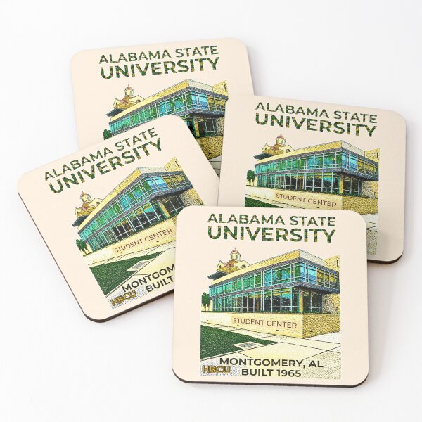 Item preview, Alabama State University Pointillism Student Center Mosaic Art designed and sold by EvergreenPark - Tee Studio.