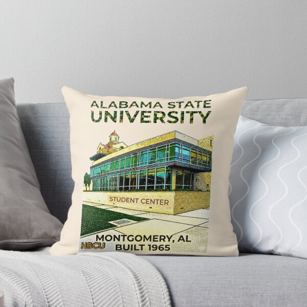Item preview, Alabama State University Pointillism Student Center Mosaic Art designed and sold by EvergreenPark - Tee Studio.