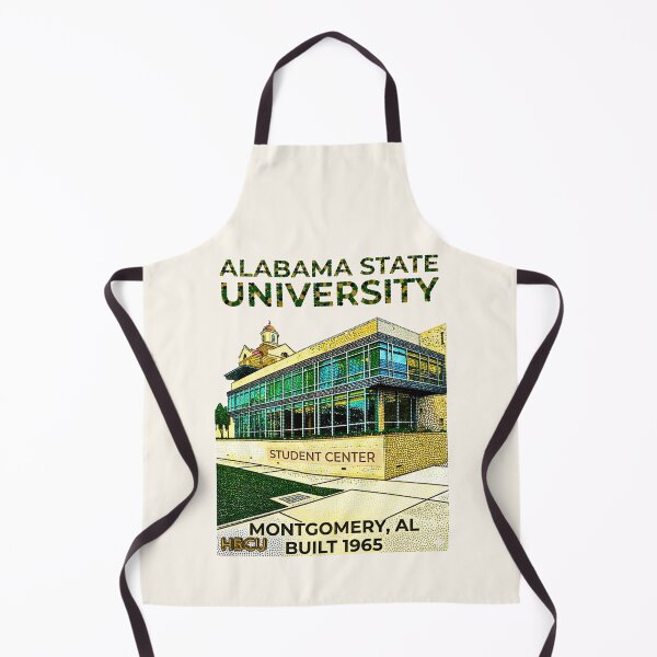 Item preview, Alabama State University Pointillism Student Center Mosaic Art designed and sold by EvergreenPark - Tee Studio.