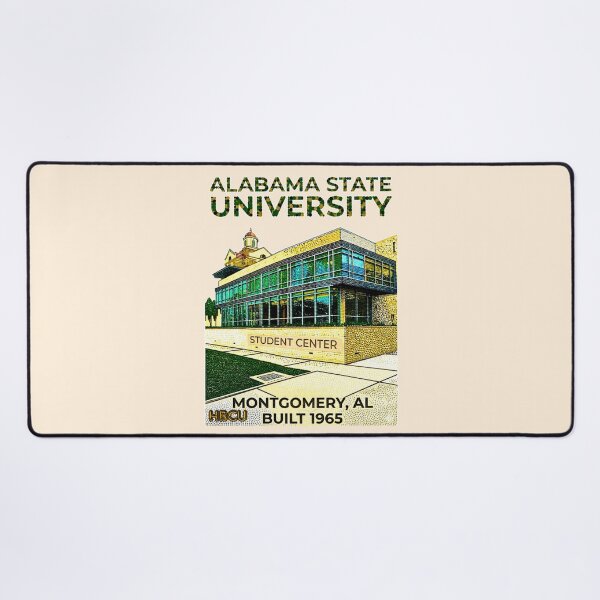 Item preview, Alabama State University Pointillism Student Center Mosaic Art designed and sold by EvergreenPark - Tee Studio.