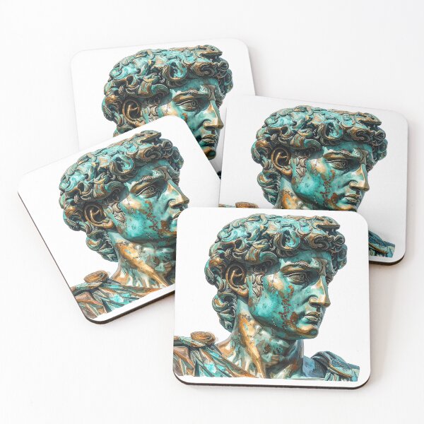 Item preview, Copy of Roman Bust Patina Statue Design designed and sold by BetweenForms.