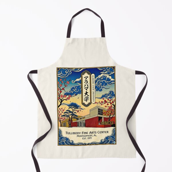 Item preview, Alabama State University Ukiyo-e Woodblock Art designed and sold by EvergreenPark - Tee Studio.