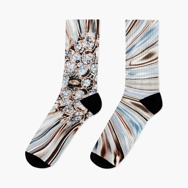 Item preview, Adversarial Crystal Bloom Abstract AI Optical Illusion Design designed and sold by AnnSign.