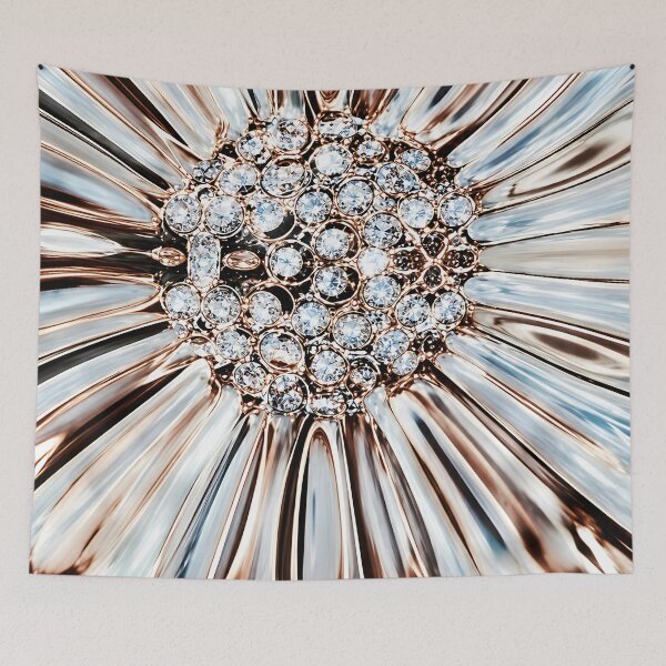 Item preview, Adversarial Crystal Bloom Abstract AI Optical Illusion Design designed and sold by AnnSign.