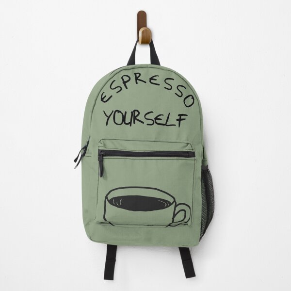 Item preview, Hand-Drawn Espresso Yourself Vintage Moka Pot Coffee Quote designed and sold by Digital-Thought.
