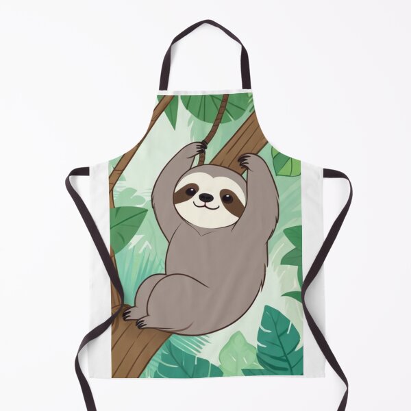 Item preview, Animals - Sloth, Colorful and Joyful Illustration designed and sold by DoodyPets.