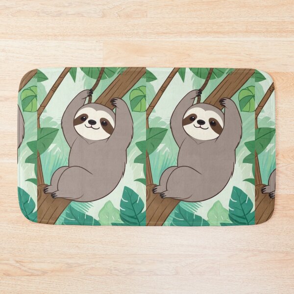 Item preview, Animals - Sloth, Colorful and Joyful Illustration designed and sold by DoodyPets.