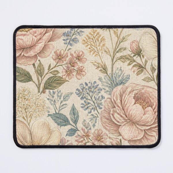 Item preview, Vintage Cottage Garden Flowers | Elegant Botanical Floral Pattern designed and sold by My Gluten Free Life UK.