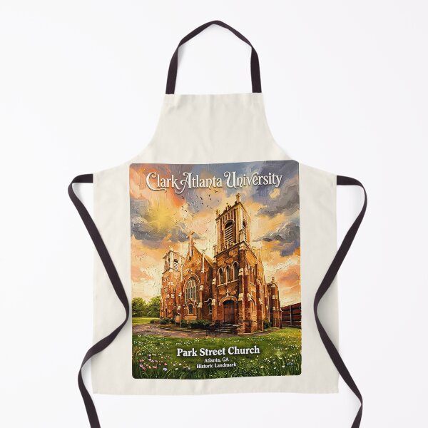 Item preview, Clark Atlanta University Historic Church Oil Painting Style Art designed and sold by EvergreenPark - Tee Studio.