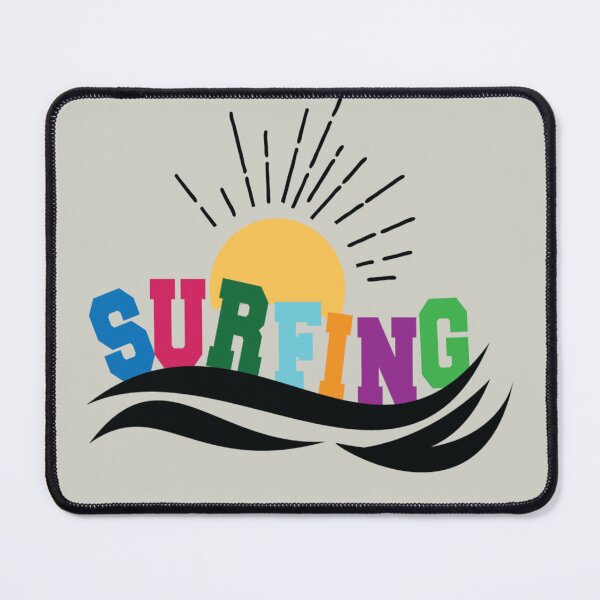 Item preview, Surfing Mentally at the Beach Gifts for Lover designed and sold by MalwasBasket.