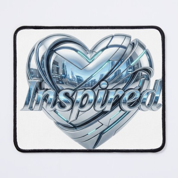 Item preview, Blue Chrome Inspired designed and sold by Harleigh Que Designs.