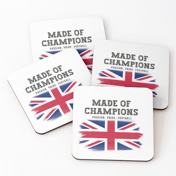 Item preview, Made of Champions England Soccer Fan T-Shirt | Passion Pride Football designed and sold by PodXDesigns.