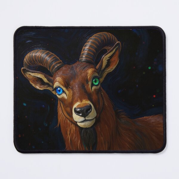 Item preview, Alchemical Vision — Mouflon with Heterochromia designed and sold by IsabellaBorduasArt.