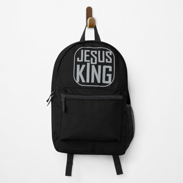 Item preview, Jesus Is King Silver & Black Teen T-Shirts Hats designed and sold by Rolographics1.