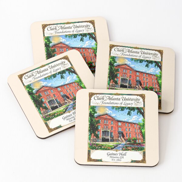 Item preview, Clark Atlanta University Gaines Hall Watercolor Heritage Art designed and sold by EvergreenPark - Tee Studio.