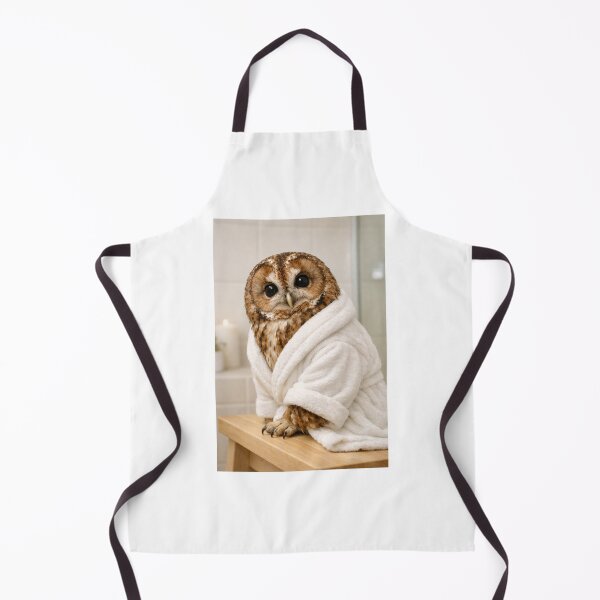 Item preview, Cozy Bathrobe Tawny Owl designed and sold by Sillytoe.